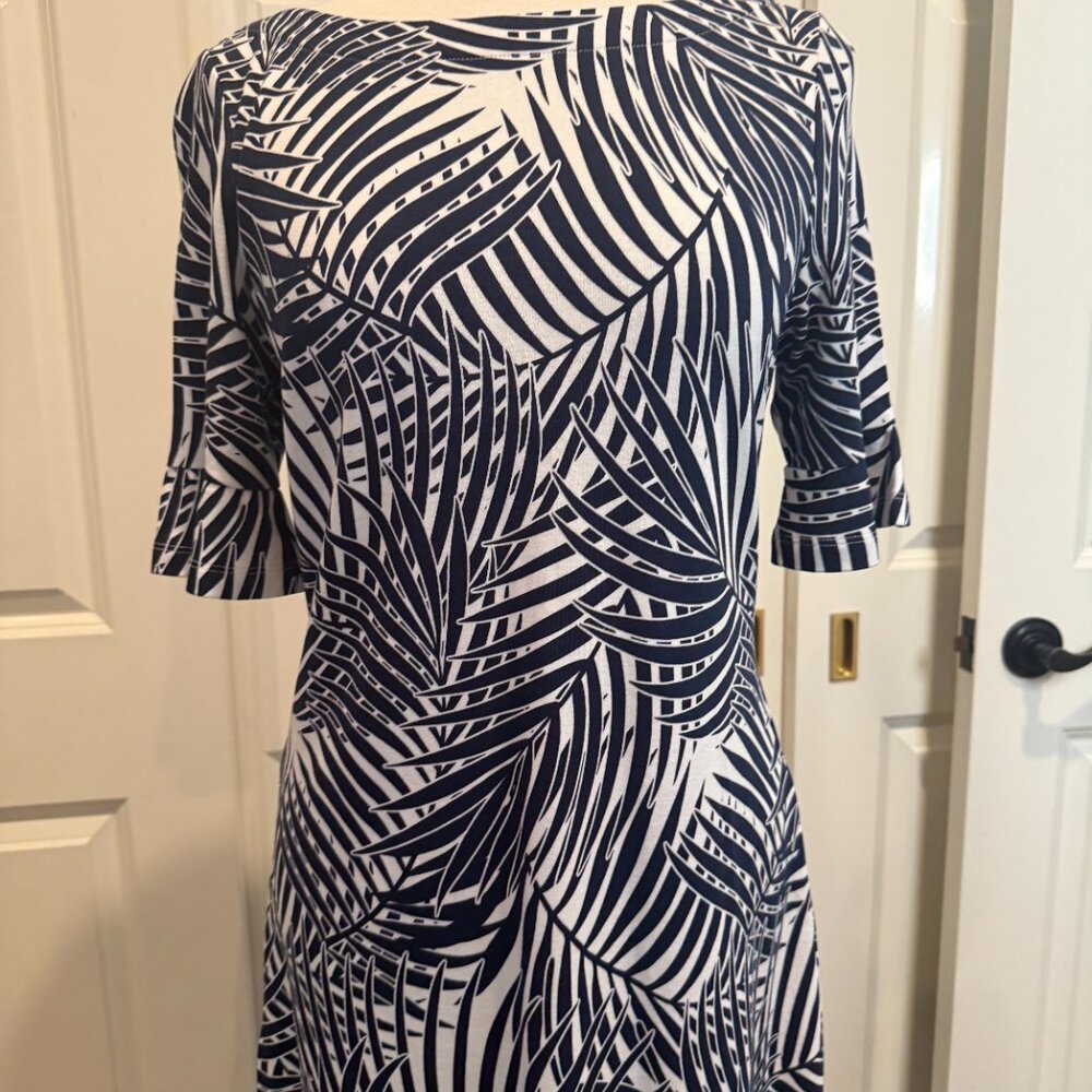 NWT Tommy Bahama Frond Song Flounce Sleeve Dress Womens Size S